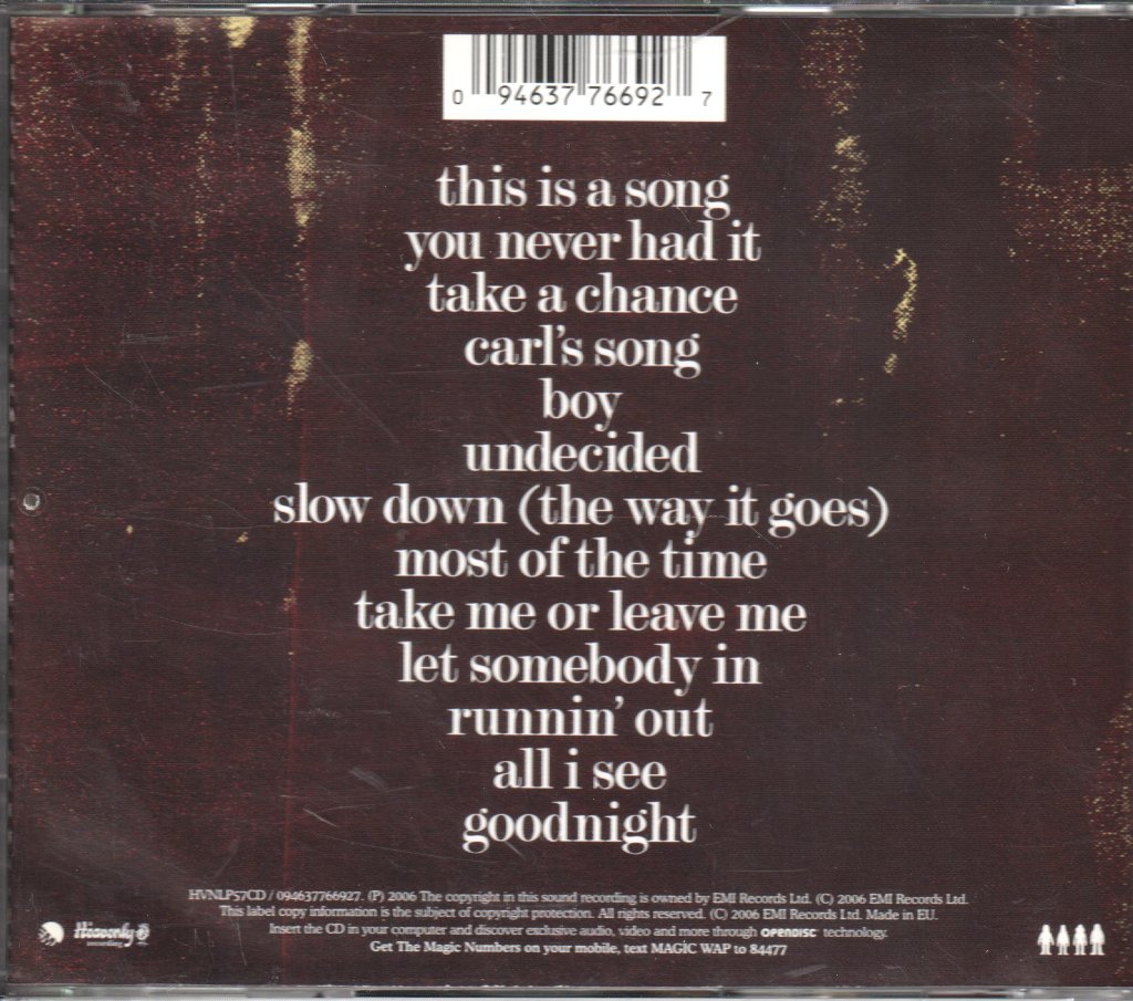 Magic Numbers - Those The Brokes - Cd