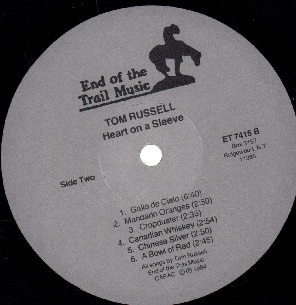 Tom Russell - Heart On A Sleeve - Lp
