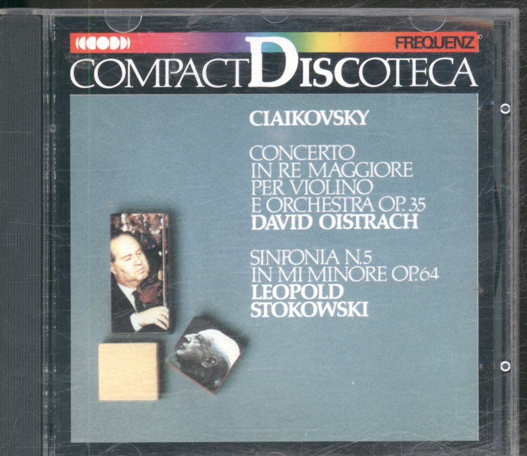 David Oistrach, Leopold Stokowski - Claikovsky - Concerto In Re Maggiore Per Violino E Orchestra Op.35 / Sinfonia N.5 In Mi Minore Op.64 - Cd