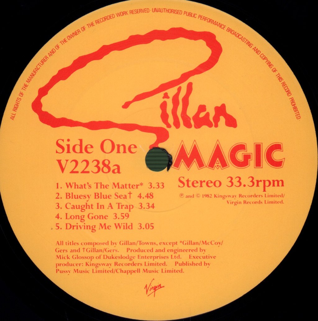 Gillan - Magic - Lp