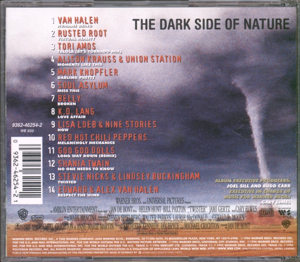 Various Artists - Twister (Music From The Motion Picture Soundtrack) - Cd