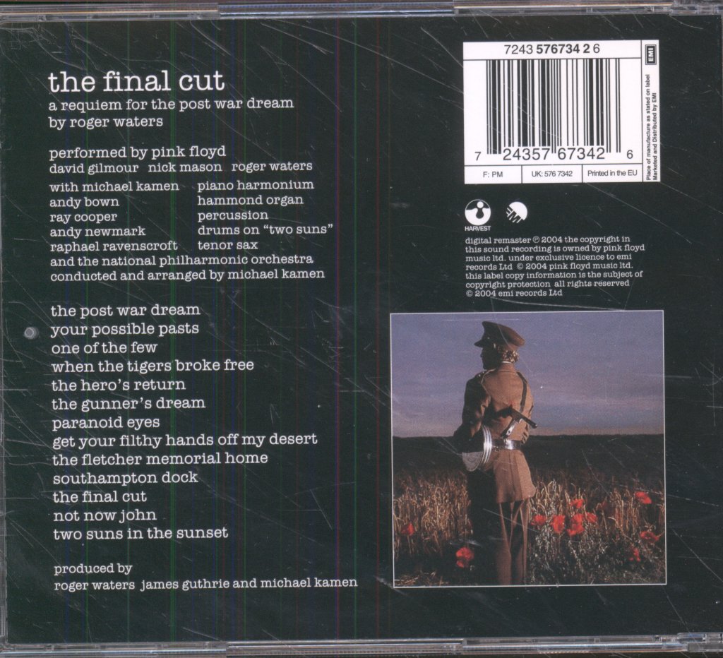 Pink Floyd - Final Cut - Cd