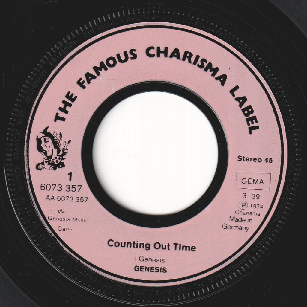 Genesis - Counting Out Time - 7 Inch