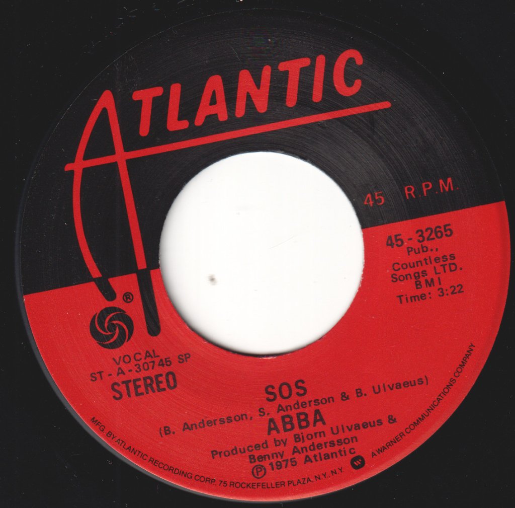 ABBA - SOS - 7 Inch