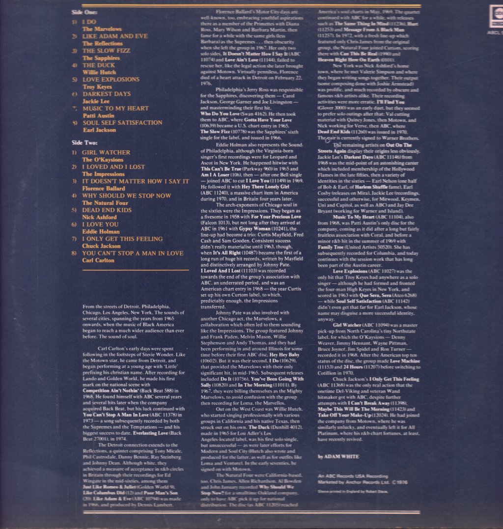 Various Artists - Out On The Streets Again - Lp