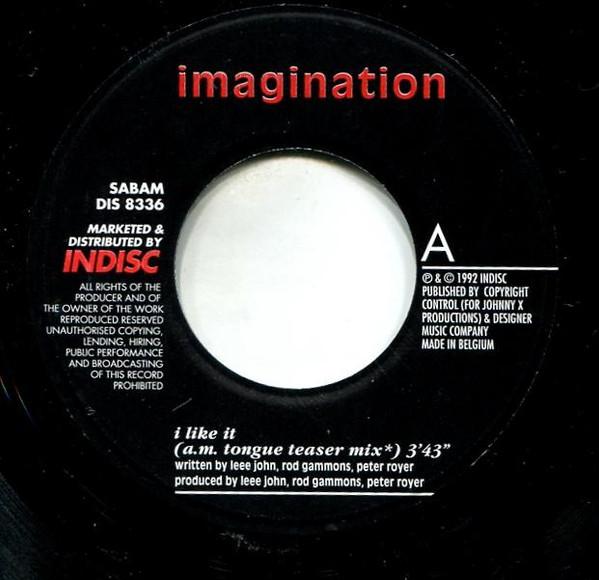 Imagination - I Like It - 7 Inch