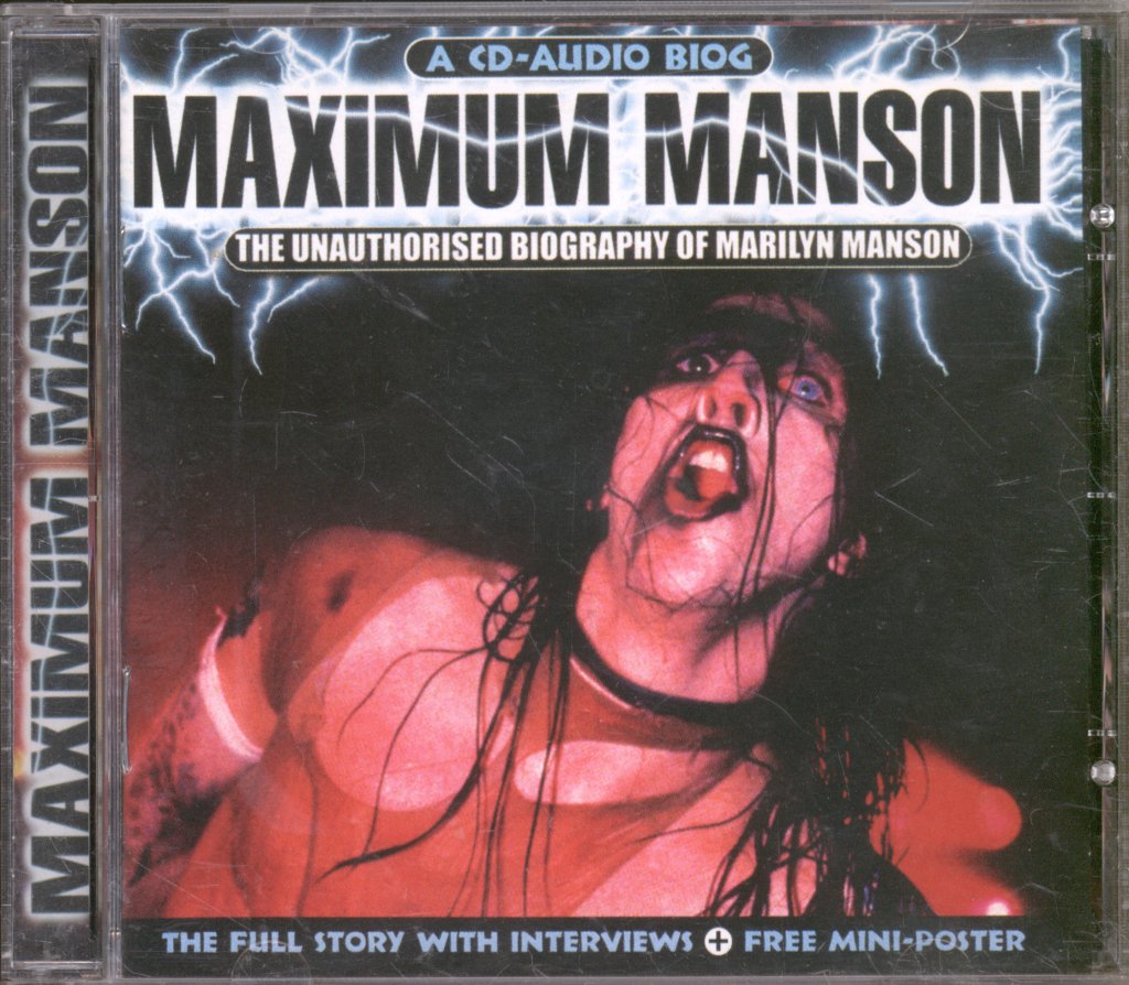 Marilyn Manson - Maximum Manson (The Unauthorised Biography Of Marilyn Manson) - Cd