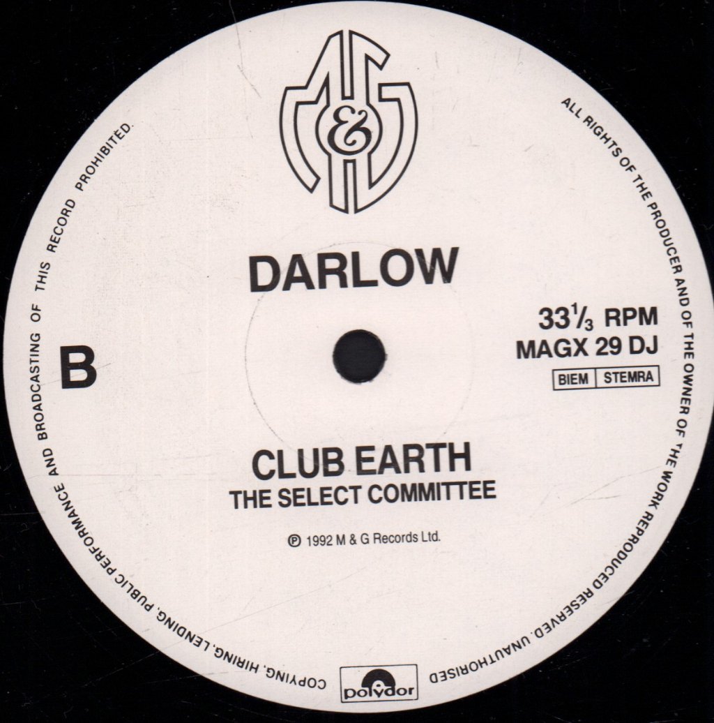 Darlow - Club Earth - 12 Inch