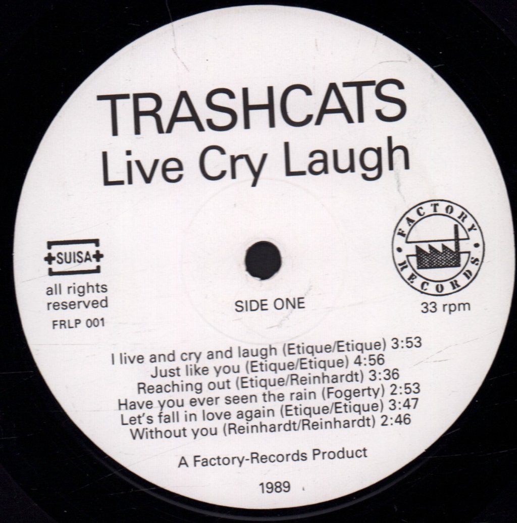 Trashcats - Live Cry Laugh - Lp