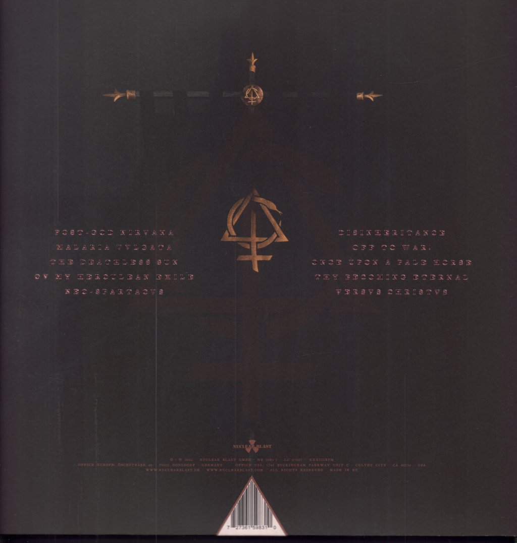 Behemoth (Black Metal) - Opvs Contra Natvram - Lp