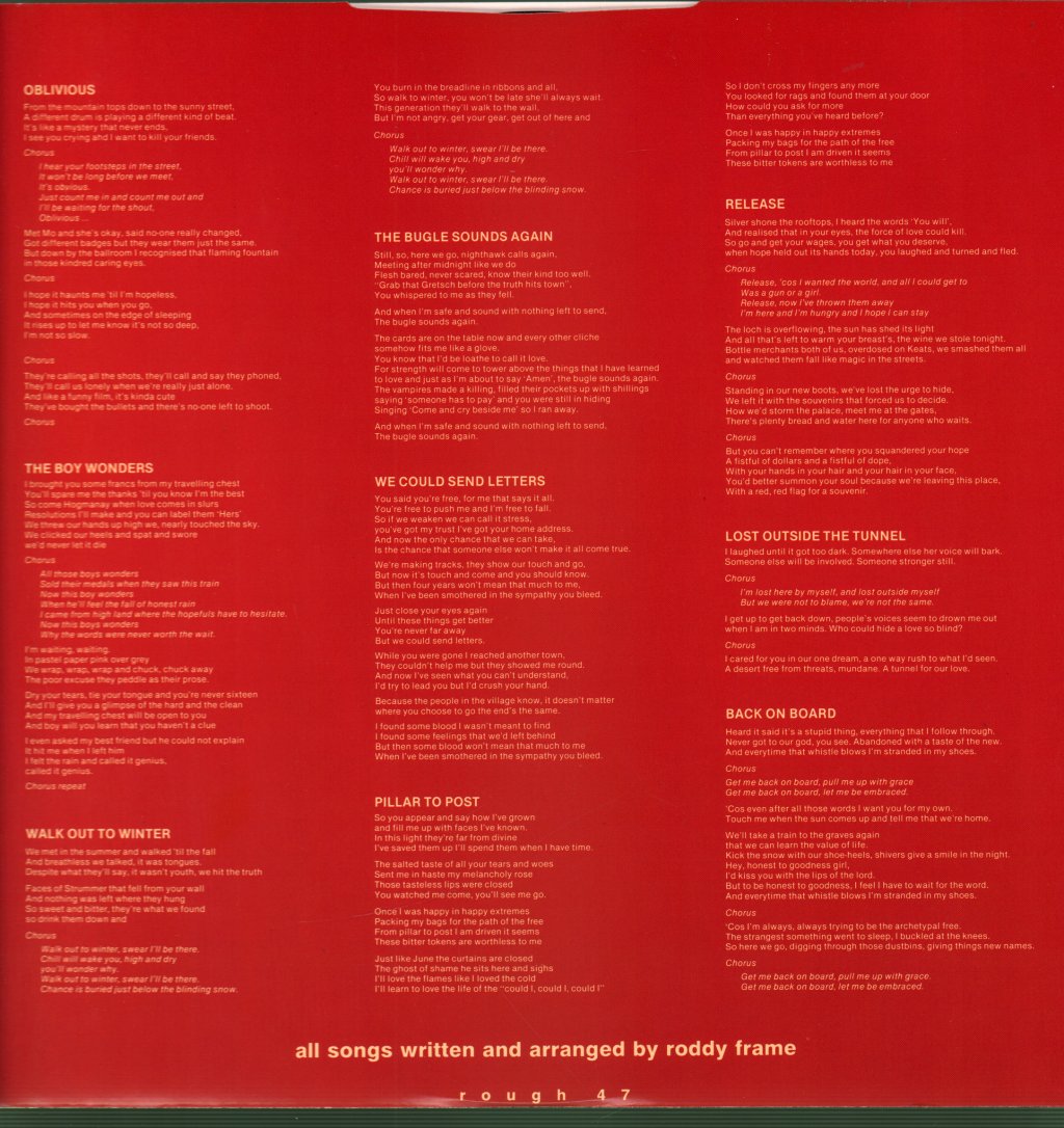 Aztec Camera - High Land Hard Rain - Lp