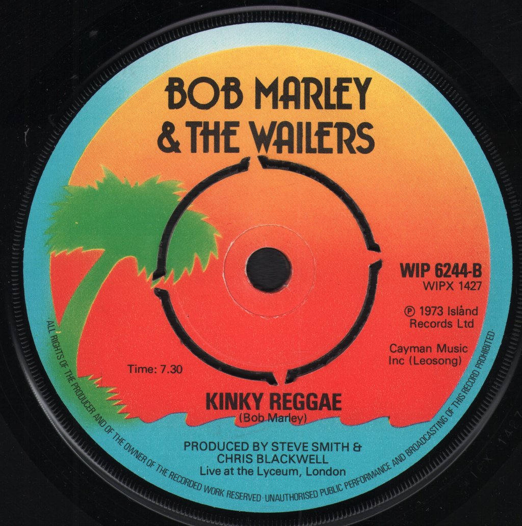 Bob Marley And The Wailers - No Woman No Cry - 7 Inch