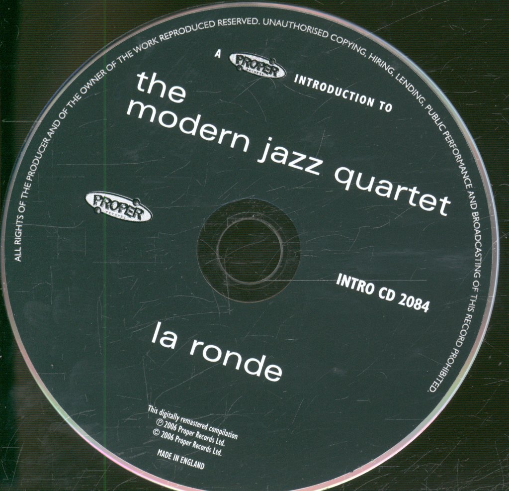 Modern Jazz Quartet - La Ronde - Cd