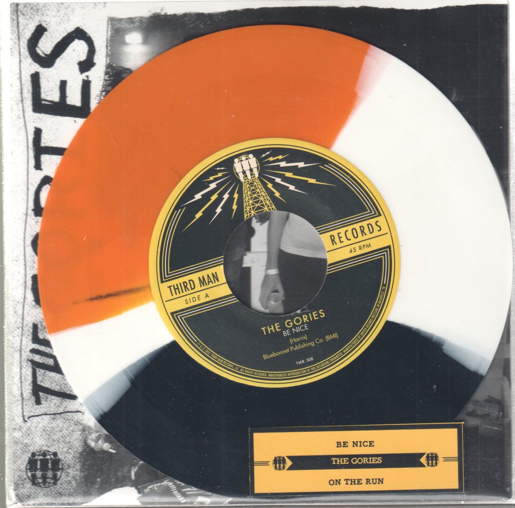 Gories - Be Nice / On The Run - 7 Inch