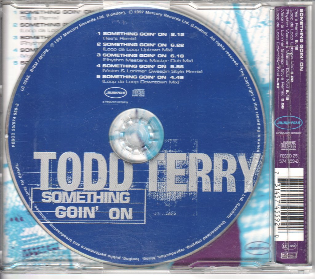 Todd Terry - Something Goin' On - Cd