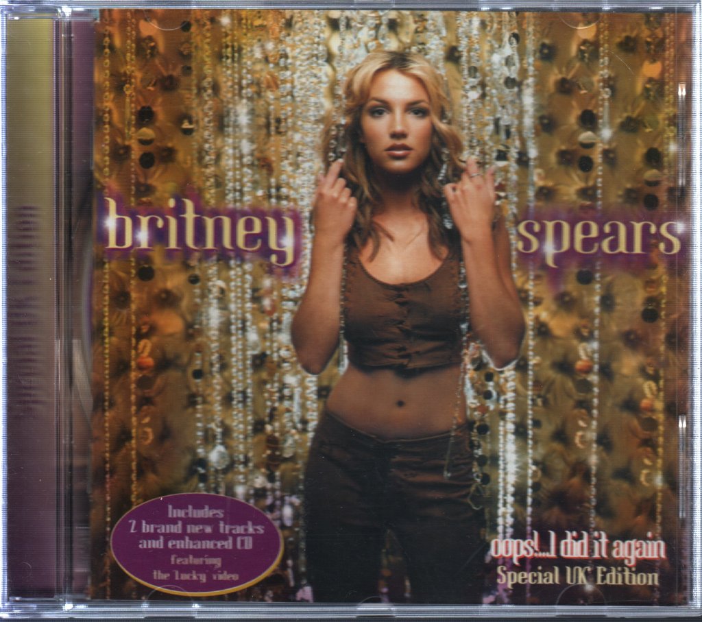 Britney Spears - Oops I Did It Again - Cd