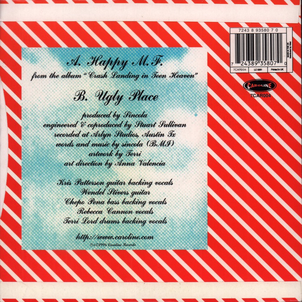 Sincola - Happy Mf/Ugly Place - 7 Inch