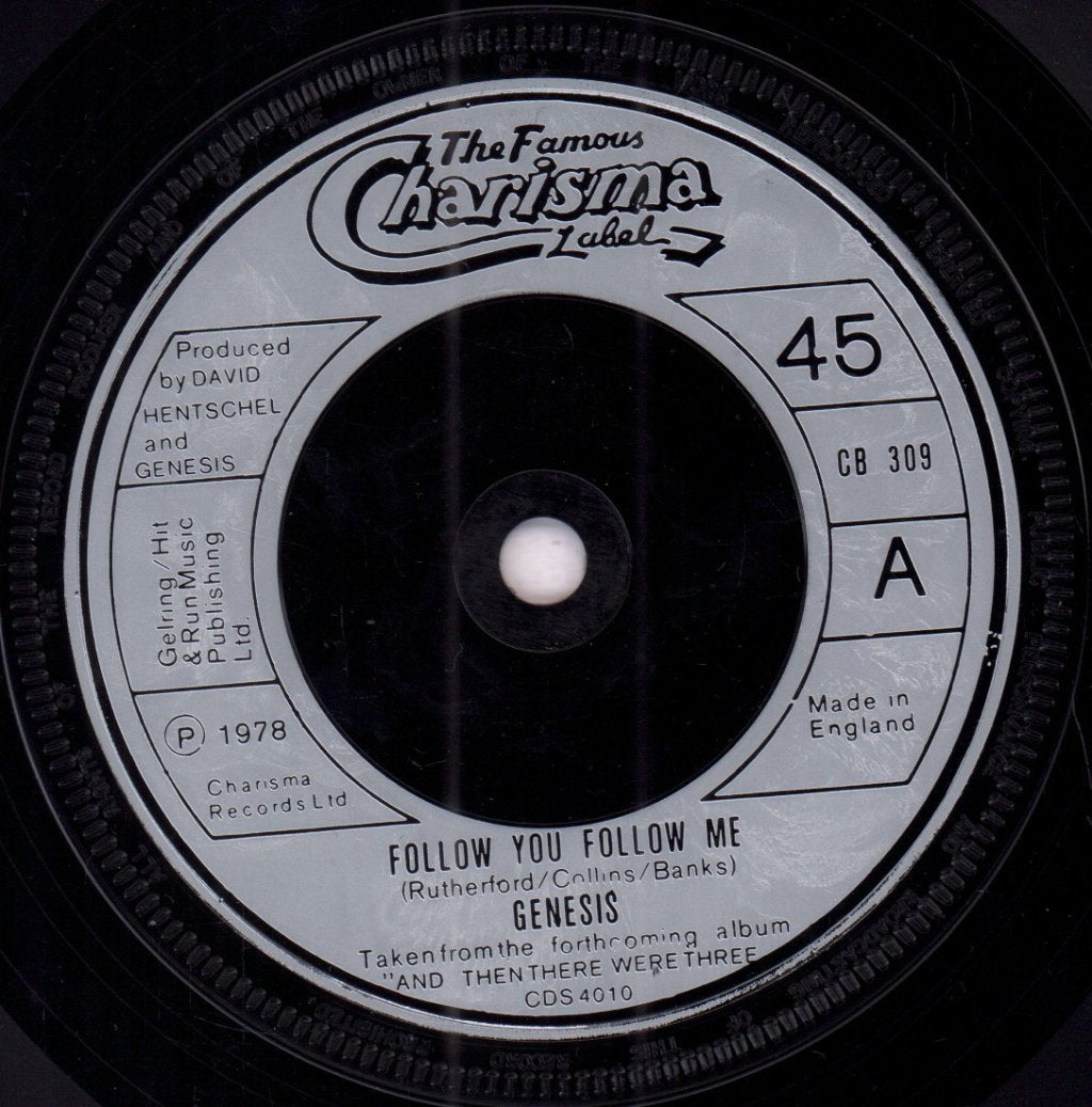 Genesis - Follow You Follow Me - 7 Inch