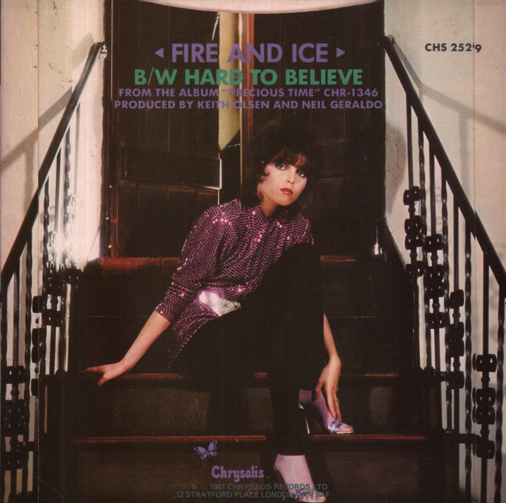 Pat Benatar - Fire And Ice - 7 Inch