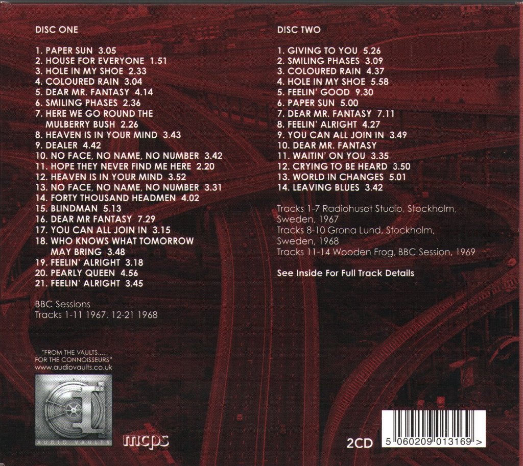 Traffic - Transmissions 1967-1969 - Double Cd