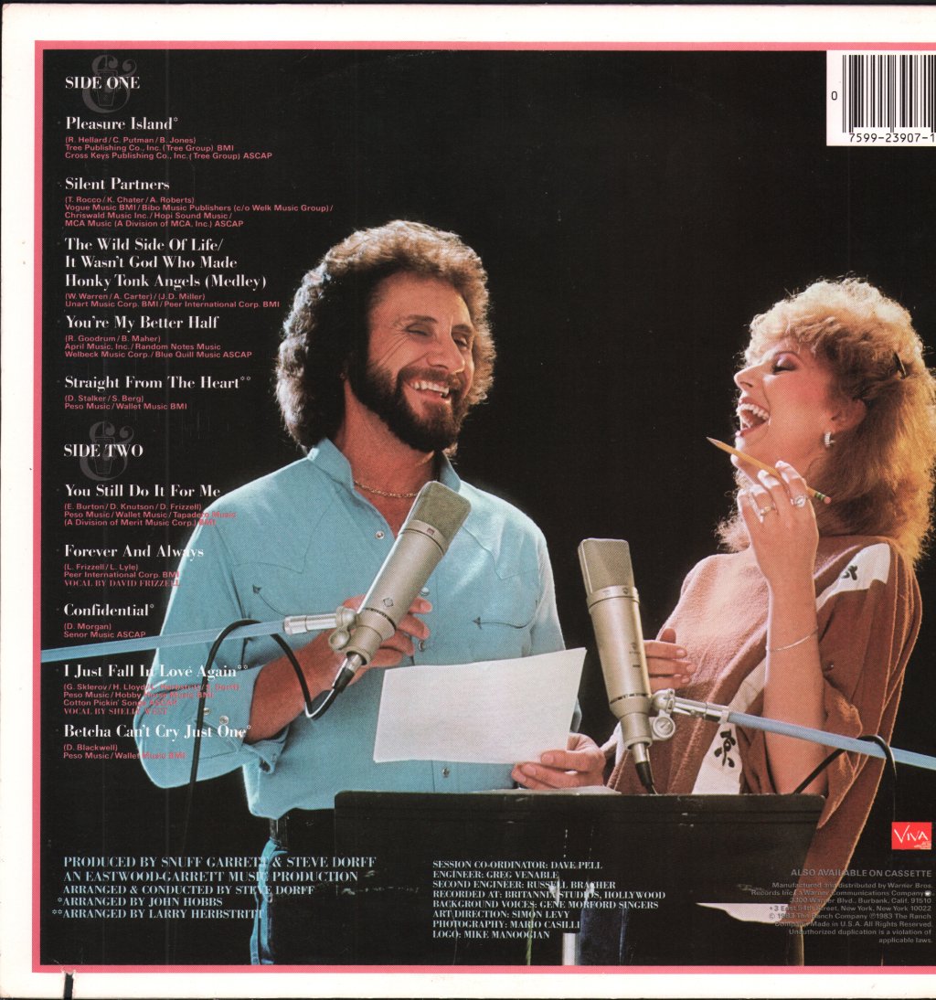 David Frizzell And Shelly West - In Session - Lp