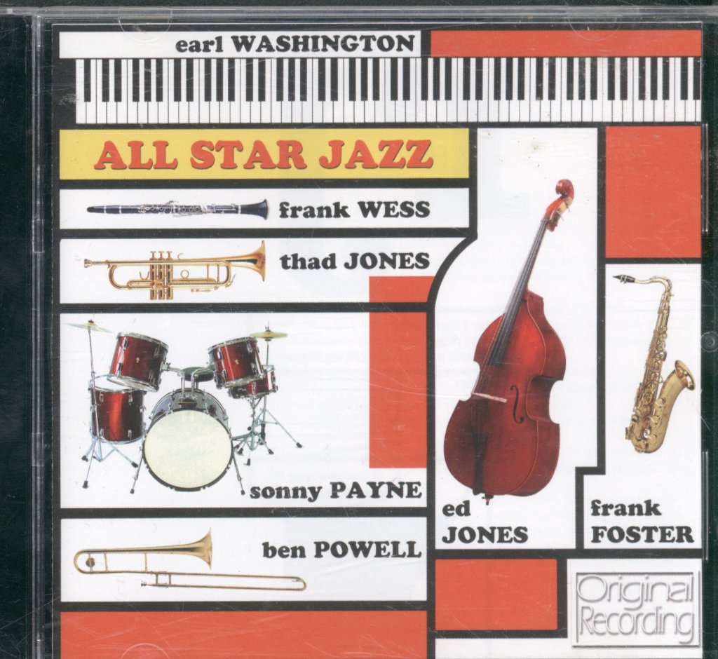 Earl Washington - All Star Jazz - Cd