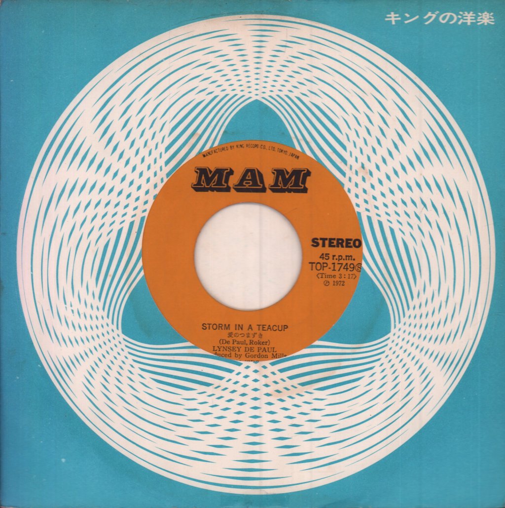 Lynsey De Paul - Sugar Me - 7 Inch