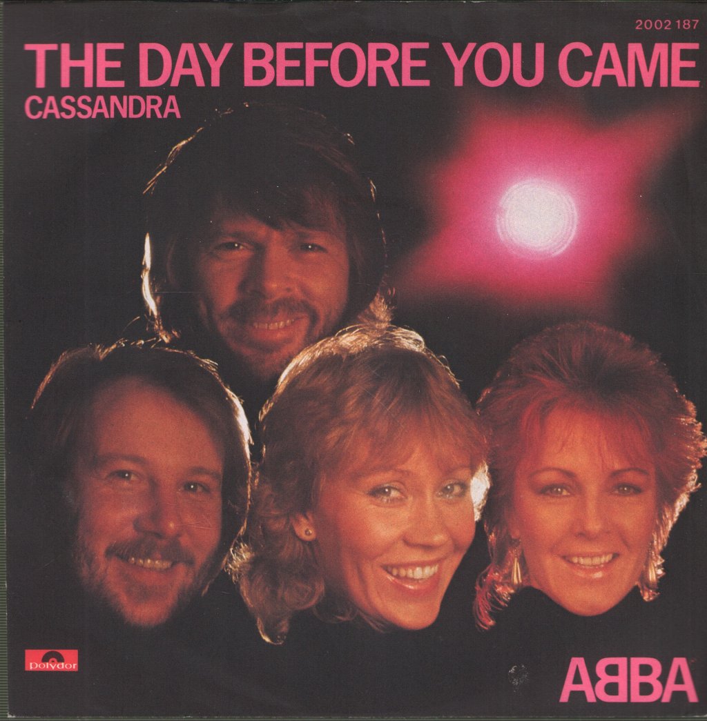 ABBA - Day Before You Came - 7 Inch