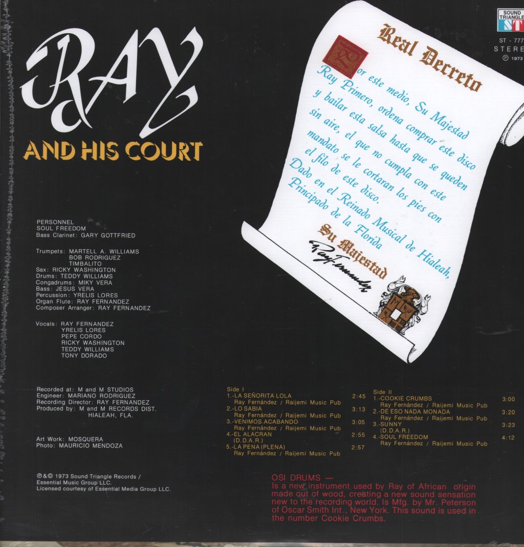 Ray and His Court - Ray and His Court - Lp