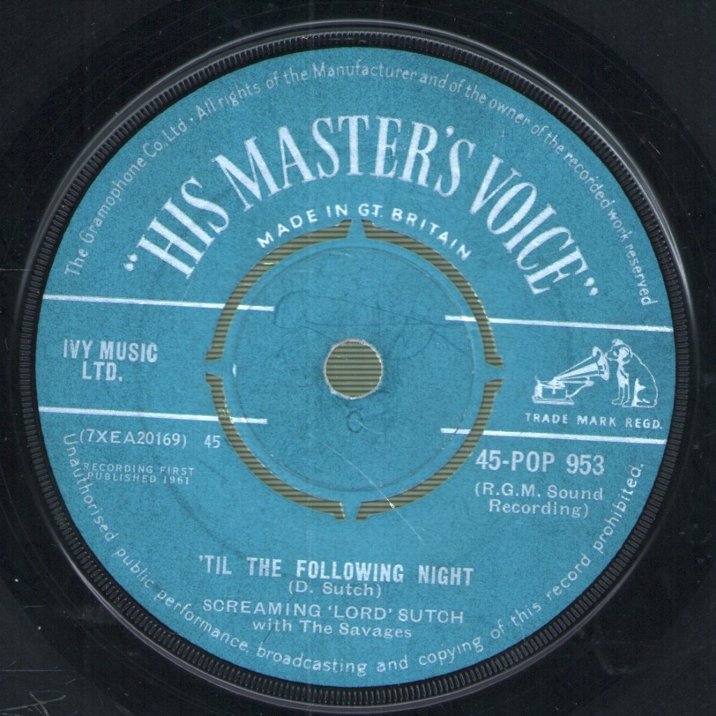 Screaming Lord Sutch And The Savages - Good Golly Miss Molly - 7 Inch