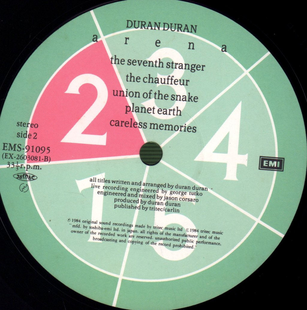 Duran Duran - Arena - Lp