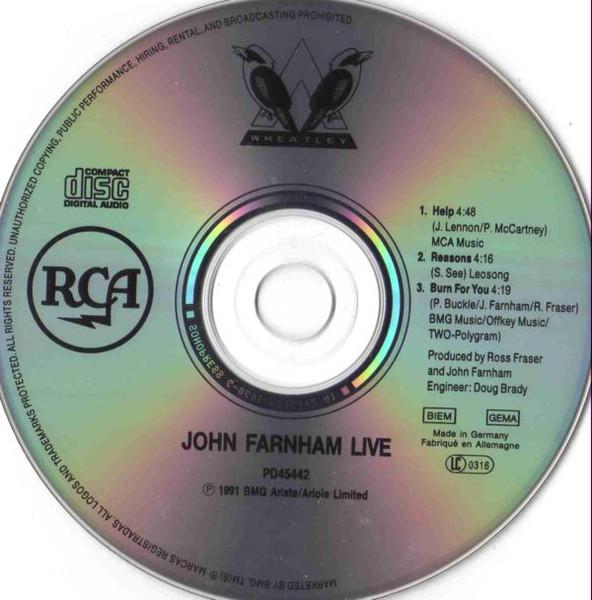 John Farnham - Live - Help - Cd