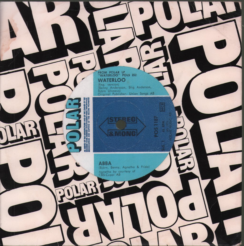 ABBA - Waterloo - 7 Inch