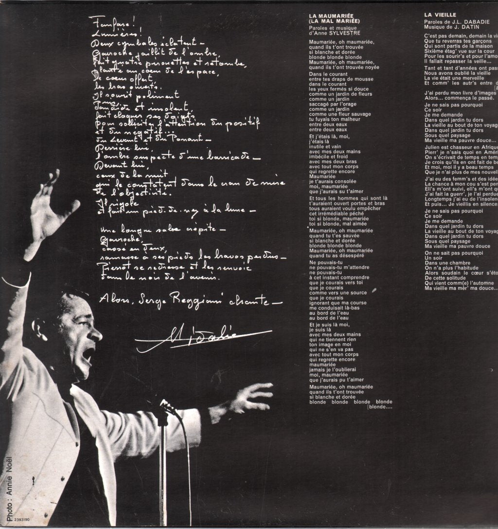 Serge Reggiani - Serge Reggiani - Lp