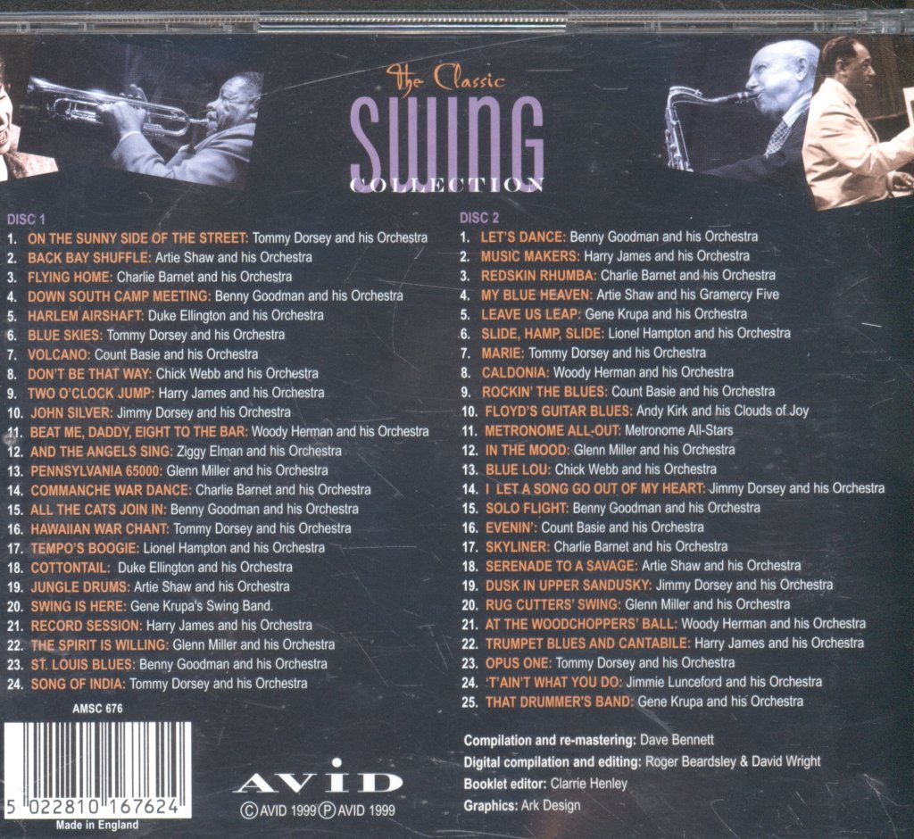 Various Artists - Classic Swing Collection - Double Cd