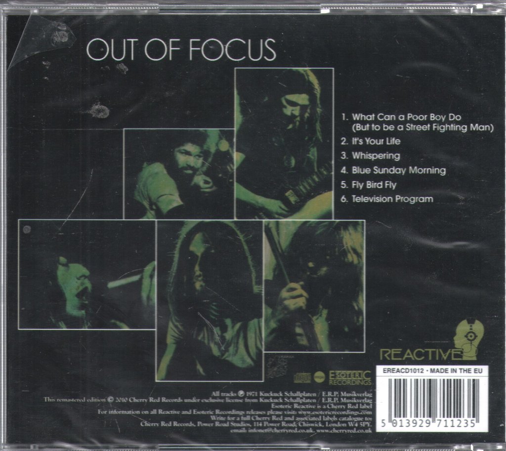 Out Of Focus - Out Of Focus - Cd