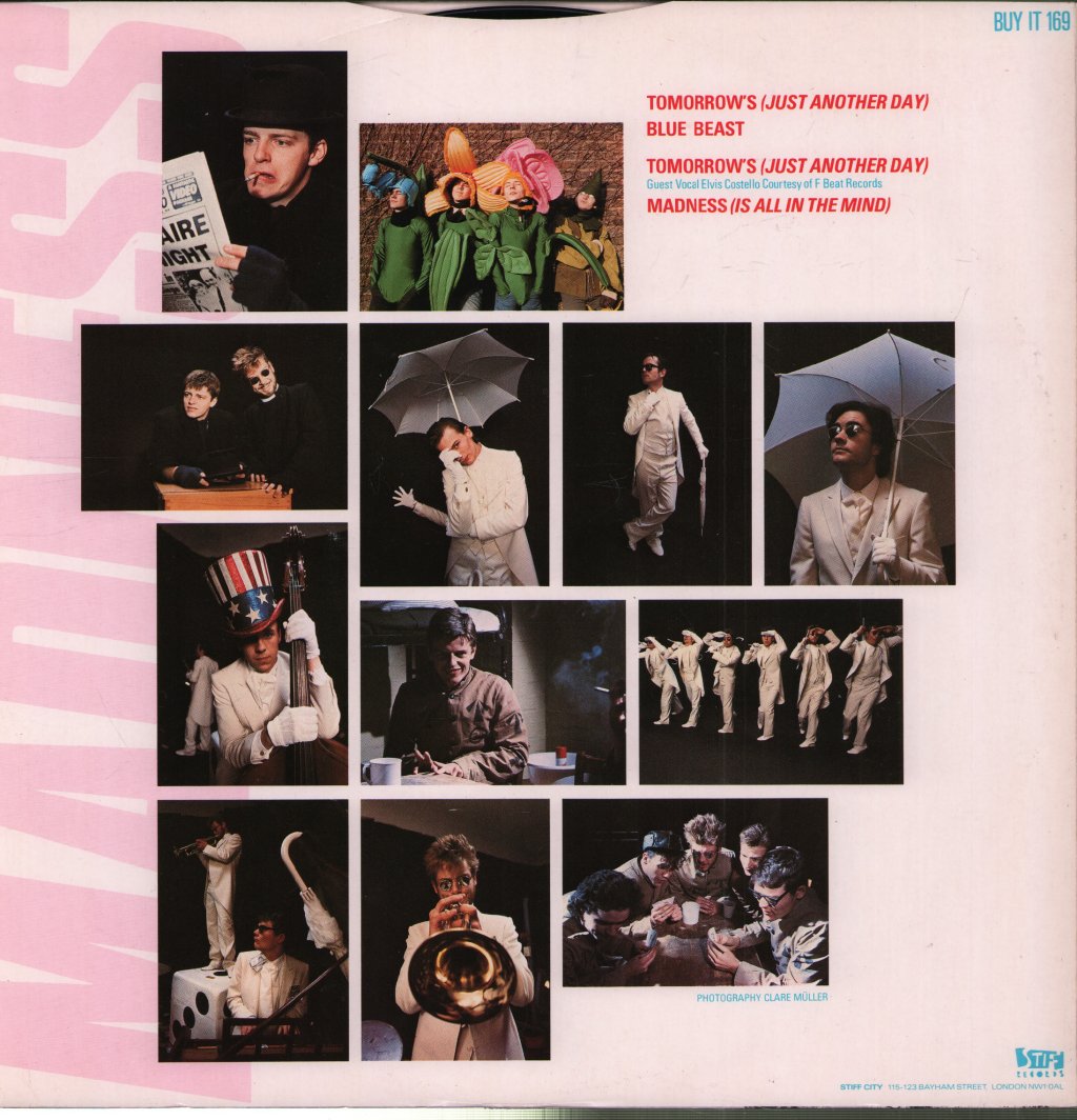 Madness - Tomorrow's Just Another Day - 12 Inch