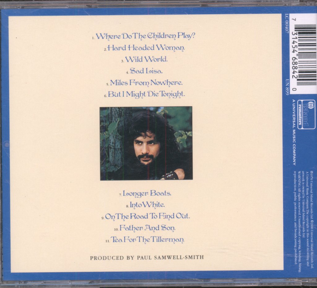 Cat Stevens - Tea For The Tillerman - Cd