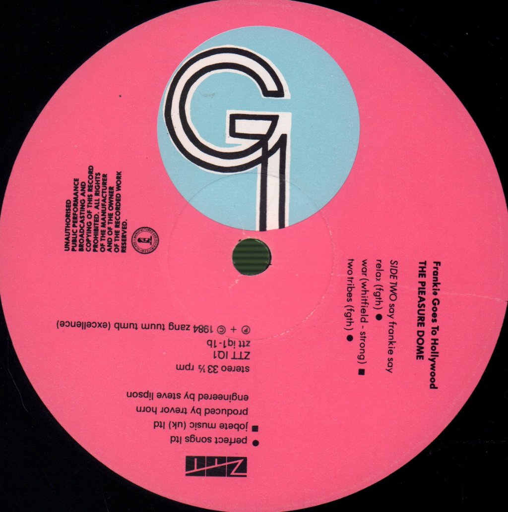 Frankie Goes To Hollywood - Welcome To The Pleasuredome - Double Lp