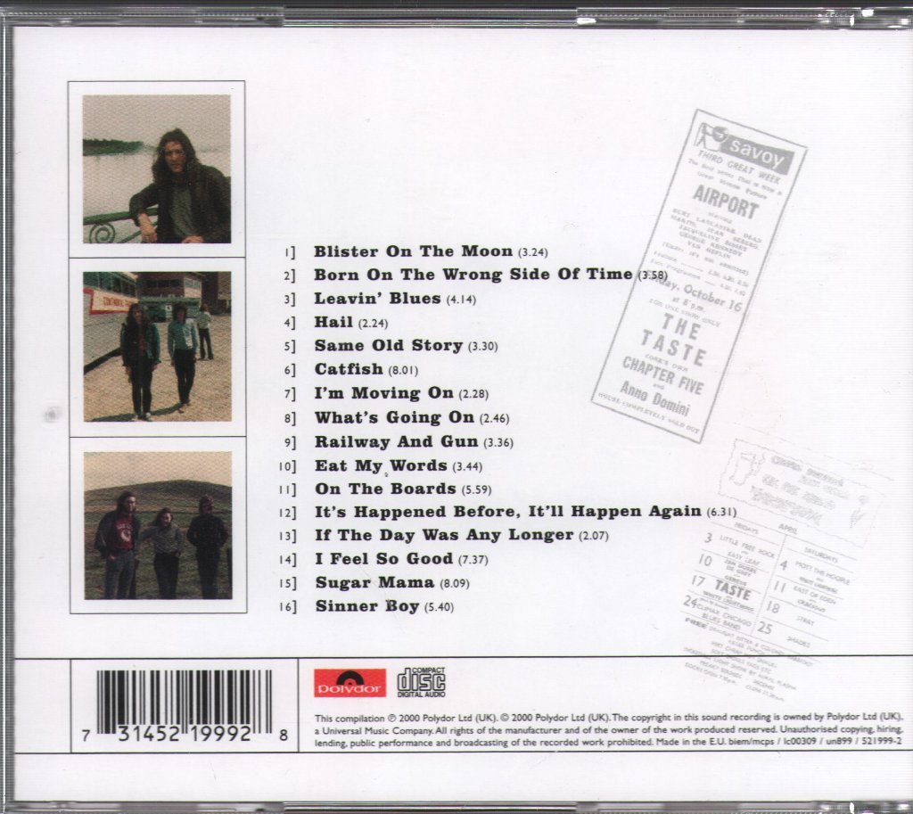 Taste - Best Of Taste - Cd