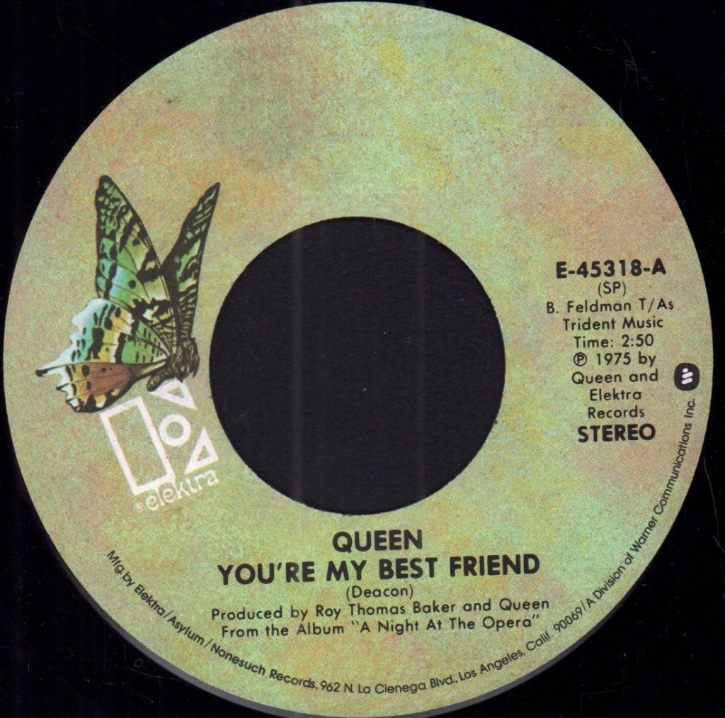 Queen - You're My Best Friend - 7 Inch