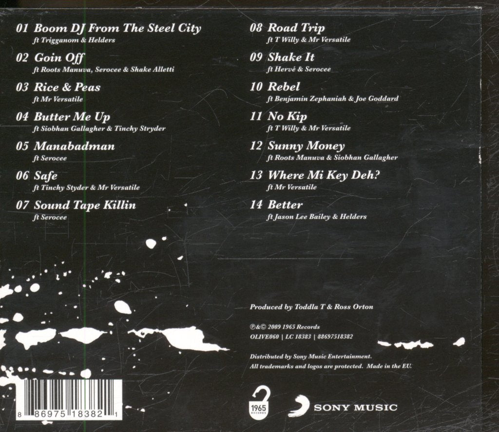 Toddla T - Skanky Skanky - Cd
