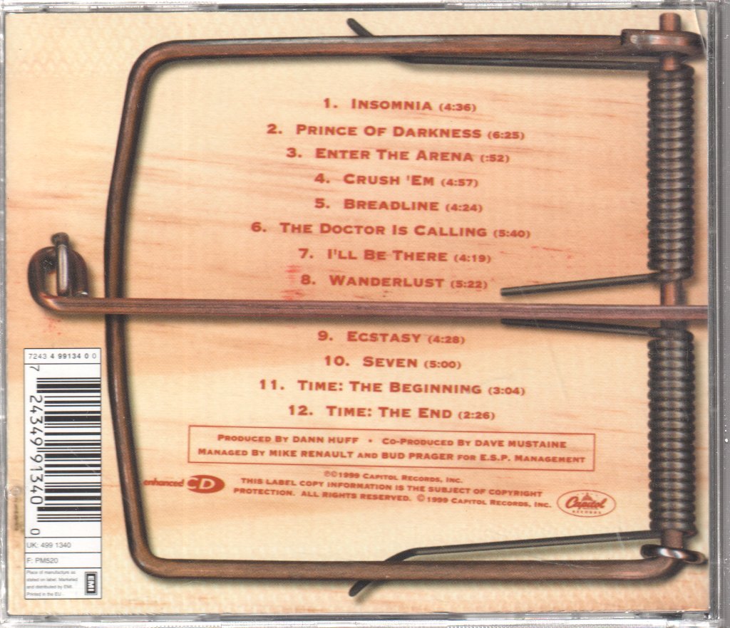 Megadeth - Risk - Cd