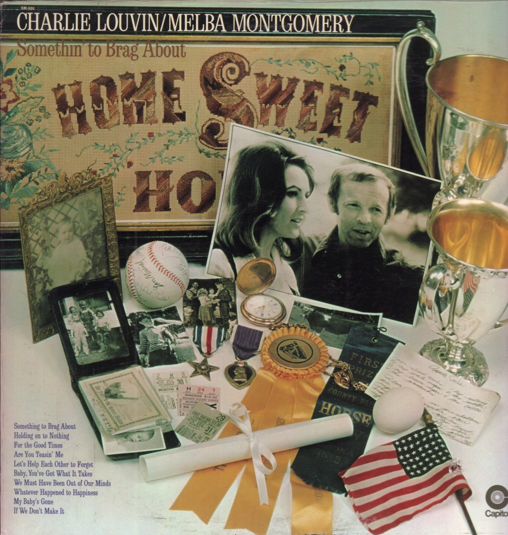 Charlie Louvin - Somethin' To Brag About - Lp