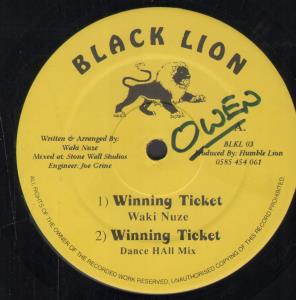 Waki Nuze - Winning Ticket - 12 Inch