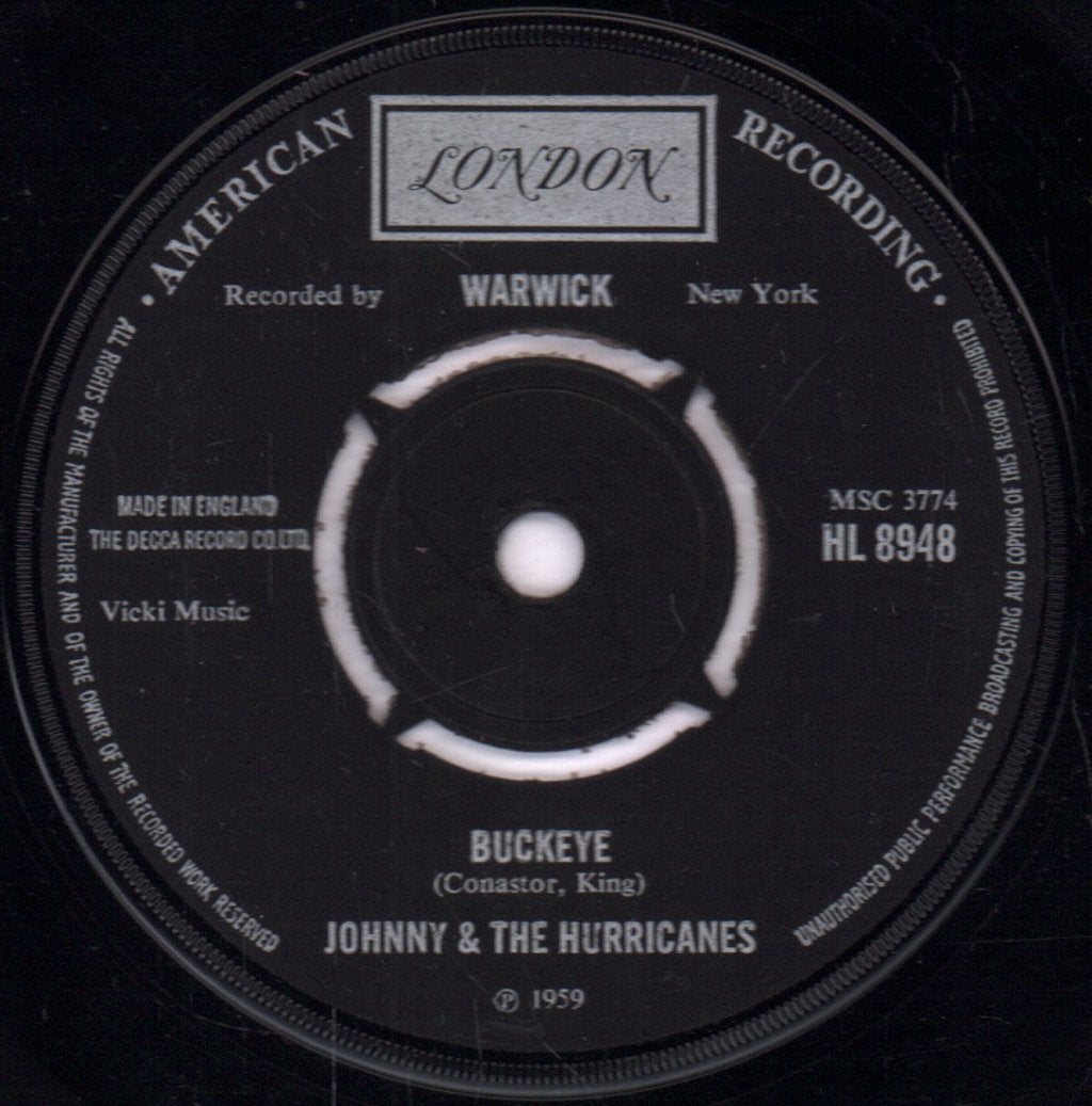 Johnny And The Hurricanes - Red River Rock - 7 Inch