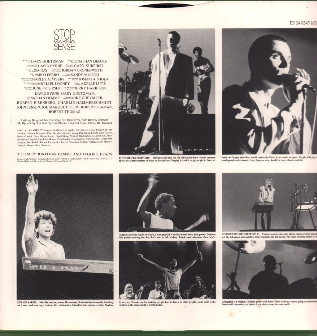 Talking Heads - Stop Making Sense - Lp
