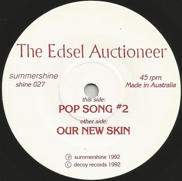 Edsel Auctioneer - Pop Song #2 - 7 Inch