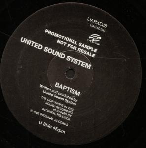 United Sound System - Baptism - 12 Inch