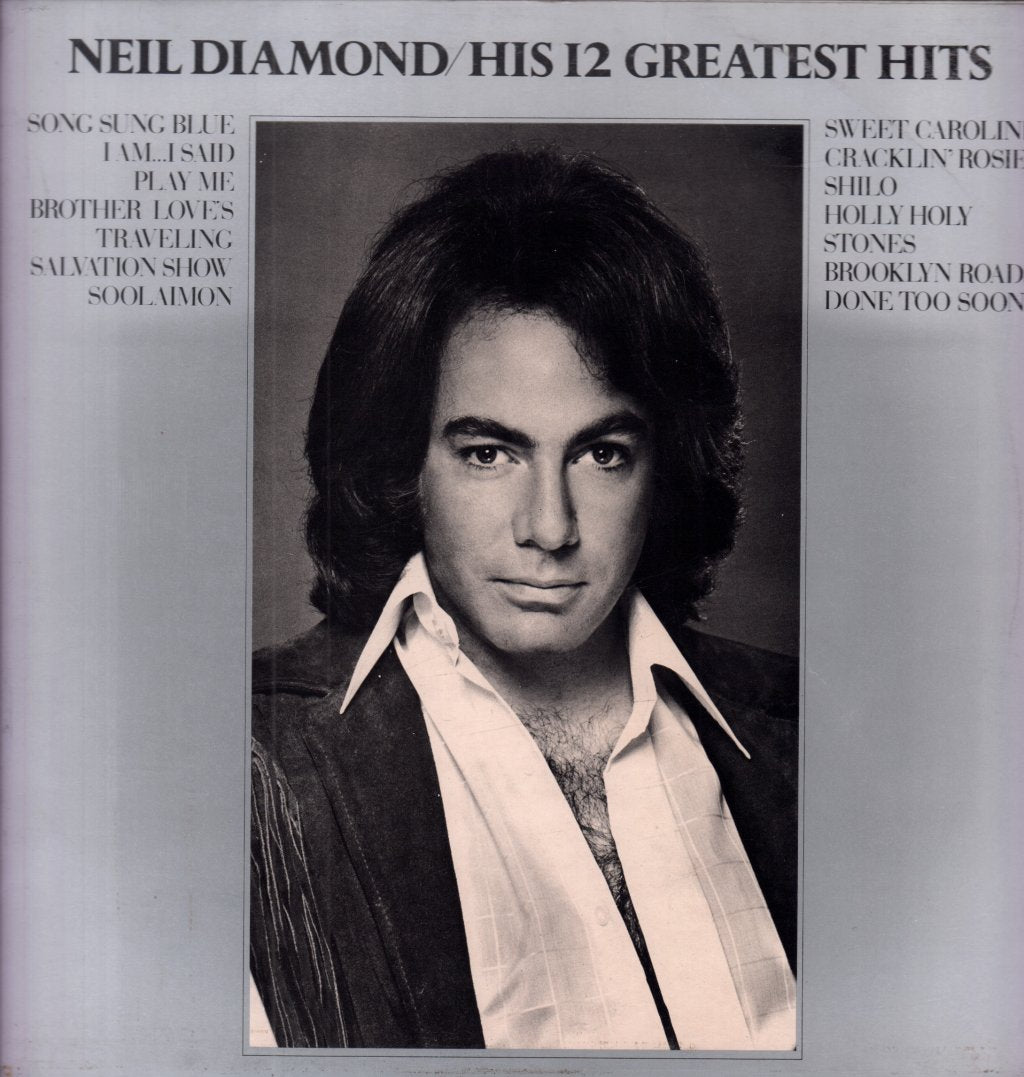 Neil Diamond - His 12 Greatest Hits - Lp
